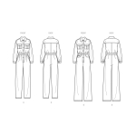 Simplicity lõikekomplekt S9822 MISSES` JUMPSUITS, SS9822 
