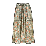 Швейные выкройки Simplicity S9335 Misses` Skirts in Two Lengths and Skort 
