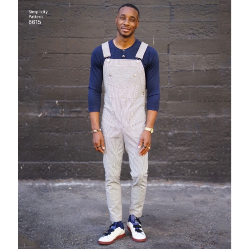 Meeste vintage kombinesoonid, suurused: Simplicity Pattern # 8615 