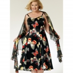 Ompelukaavat: Misses`, sizes: Women`s Wrap and Dress, Butterick B5761 
