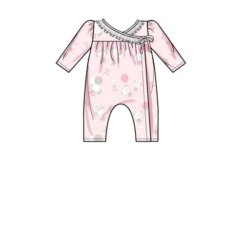 Simplicity lõikekomplekt S9283 INFANT GOWN & JUMPSUIT, SS9283A, Suurused: A (XS-S-M-L-XL) 