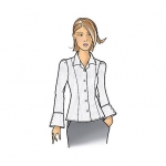 Ompelukaavat: Misses`, sizes: Women`s Blouse, Butterick B5538 
