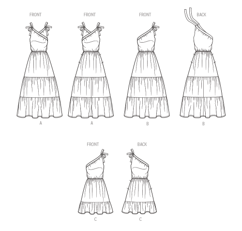 Simplicity lõikekomplekt S9746 MISSES` DRESSES, SS9746 