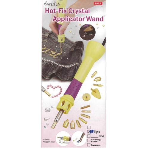 Аппликатор Hot-Fix Crystal с 10 насадками 