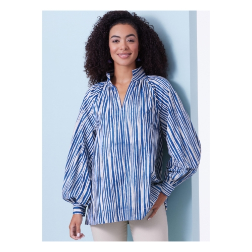 Lõikekomplekt BUTTERICK B6982 MISSES` TUNICS AND JEANS 