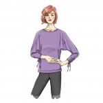 Выкройка: Misses` Top, Butterick B6591 