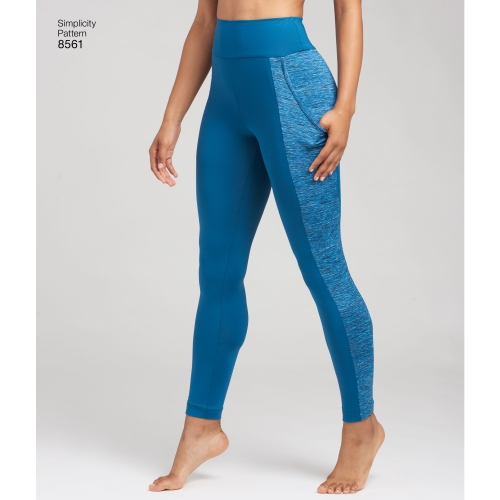 Naiste retuusid, suurused: AA (XS-S-M-L-XL), Simplicity Pattern #8561 
