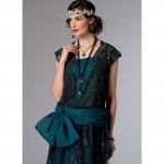 Выкройка: Misses` Drop-Waist Dress with Oversized Bow, Butterick B6399 