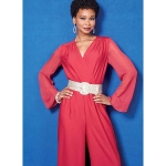 Выкройка: Misses`, sizes: Women`s Jumpsuit and Sash, Butterick B6522 