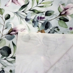 Curtain fabric, 280 cm, Lirio C, 6184, Aqua 