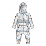 Simplicity Sewing Pattern S9486 Toddlers` Knit Jumpsuit 