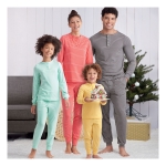 Simplicity Sewing Pattern S9455 Misses`, Men`s and Children`s Knit Pants and Top 