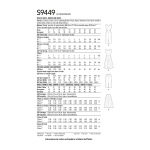 Simplicity lõikekomplekt S9449 Misses` Dress, Jumper and Skirts 