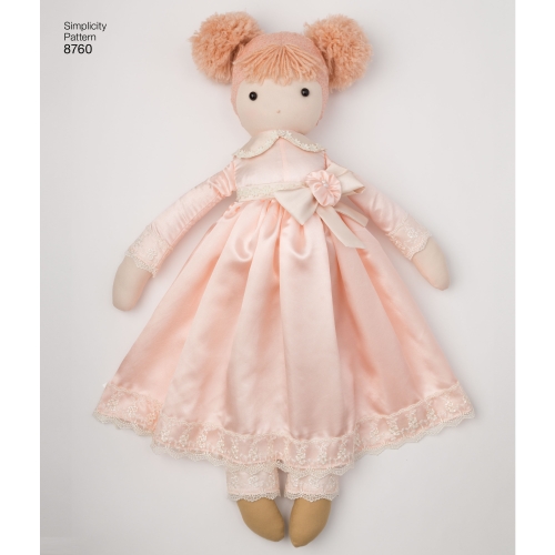 Nukud, täidistopitavad, Simplicity Pattern #8760 