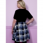 Naiste nööbitav taskutega särk, Butterick B6465 
