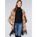 Ompelukaava: Misses` Ponchos with Button Detail, Kwik Sew K4222 