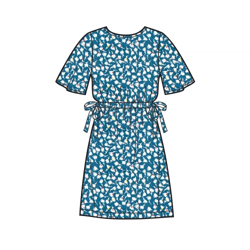 Laste ja tüdrukute riietus, Simplicity Pattern #S8965 