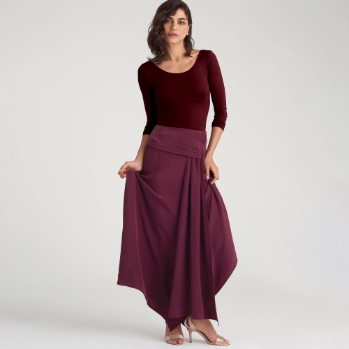 Naiste asümmeetrilised seelikud, Simplicity Pattern #S9016 