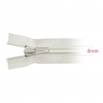 Closed End Spiral, Coil Zippers 8 mm, 15 cm - 16 cm 
