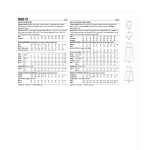 Simplicity Sewing Pattern Misses` Top and Skirts, SS9613 