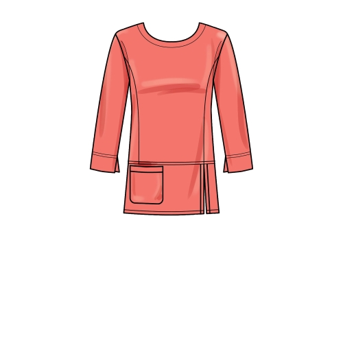 Simplicity Sewing pattern S9275 MISSES` KNIT TOPS, SS9275K5 