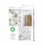 Puuvillainen kangas ( Cotton Poplin), Organic, 7003 
