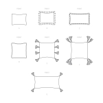 Швейные выкройки Simplicity S9403 Pillows 