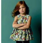 Выкройка: Children`s, sizes: Girls` Top, Tunic Dress, Belt and Leggings, Butterick B5877 