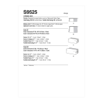 Simplicity Sewing Pattern Zippered Cases SS9525OS 