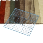 Läbipaistev plastjoonlaud, 3 mm, 15 cm x 15 cm, LeSummit 34115, KL1016 