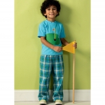 Выкройка: Boys` Top, Shorts and Pants, Kwik Sew K3999 