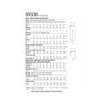 Швейные выкройки Simplicity S9330 Misses` Strapless Jumpsuit and Mini Dress 