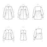 Simplicity Sewing Pattern S9467 Misses` Tops 