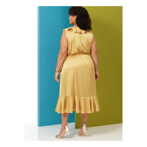 Lõikekomplekt BUTTERICK B6927 WOMEN`S DRESS AND SASH 