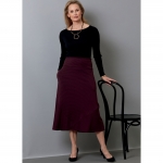 Выкройка: Misses` Skirt, Butterick B6597 
