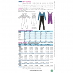 Выкройка: Unitard, Kwik Sew K3887 