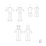 Швейные выкройки Simplicity S9425 18` Doll Clothes 