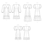 Simplicity lõikekomplekt S9642 MISSES` DRESS, SS9642 