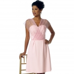 Выкройка: Misses` Dress and Sash, Butterick B6131 
