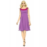 Выкройка: Misses` Dress, Butterick B6653A5 