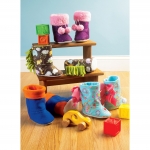 Выкройка: Toddlers` Slippers, Kwik Sew K4079 
