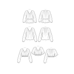 Simplicity Sewing Pattern Misses` Blouses, SS9604 