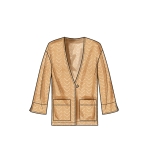 Simplicity Sewing Pattern S9468 Misses` Unlined Jacket 