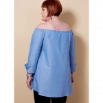 Выкройка: Misses` Off-the-Shoulder Top, Butterick B6519 