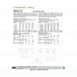 Выкройка: Misses` Dress and Jumpsuit, Butterick B6652 