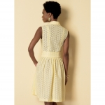 Выкройка: Misses`, sizes: Miss Petite, sizes: Women`s, sizes: Women Petite Shirtdress and Sash, Butterick B6333 