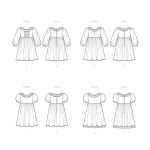 Simplicity Sewing Pattern S9503 Children`s Dresses 