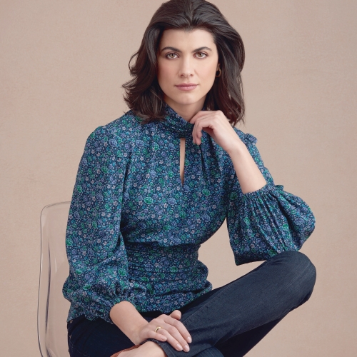 Naiste pluusid vestiga,Simplicity Pattern #S8948 