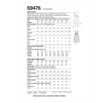 Simplicity Sewing Pattern S9476 Women`s Dresses 