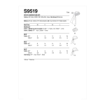 Simplicity Sewing Pattern Head Wraps and Hats SS9519A 
